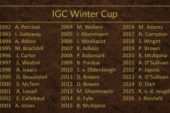IGC Winter Cup