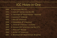 IGc Holes in One -1