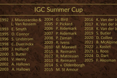 IGc Summer Cup